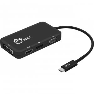 Siig CBTC0611S1 Accessory Cb-tc0611-s1 Usb-c To Dvivgadphdmi Multiport