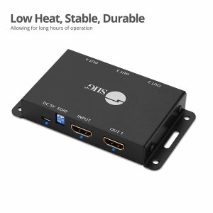 Siig CE-H23L11-S1 Accessory Ce-h23l11-s1 4-port Hdmi2.0 Hdr Mini Split