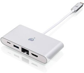 Iogear GUH3C3PD Usbc 4k  Hdmi Gbe Usb A Hub Wpd