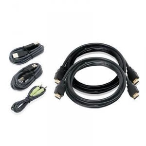 Iogear G2L8202UTAA3 6ft Dual Hdmi Usb Kvm Cablekit