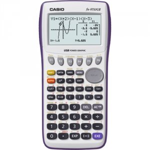 Casio FX-9750GII-SC Graphing Calculator Yellow Bus