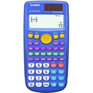 Casio FX55PLUS-TP , Fx-55plus, True Fraction Display Teacher Kit, 10pk