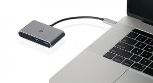 Iogear GUH3C22P Usb C 10g 4port Hub W100w