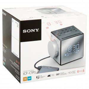 Sony ICF-C1PJ Projection Clock Radio Nature