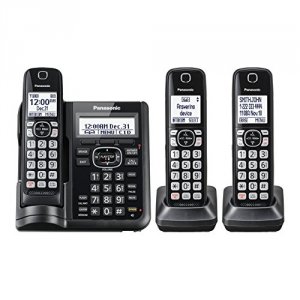 Panasonic 2LV059 Kx-tgf543b Dect 6.0 1.93 Ghz Cordless Phone - Black -