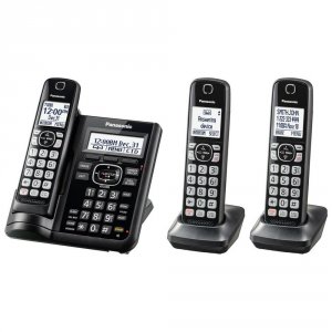 Panasonic 2LV059 Kx-tgf543b Dect 6.0 1.93 Ghz Cordless Phone - Black -