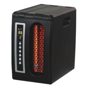 World QDE1320 Compact Infrared Heater Blk