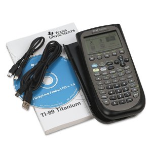 Texas 89T/CLM Ti-89 Titanium Graphing Calculator - Date, Clock, Batter