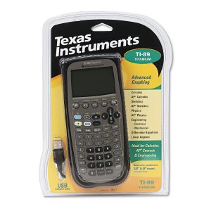 Texas 89T/CLM Ti-89 Titanium Graphing Calculator - Date, Clock, Batter