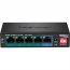 Trendnet TPE-LG50 5-port Gigabit Long Range Poe+ Switch