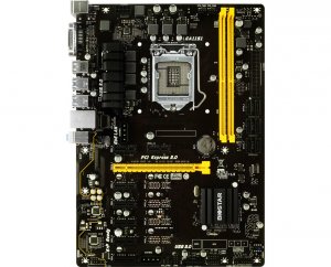 Biostar Biostar Motherboard Tb250-btc Core I7i5i3 Lga1151 B250 Ddr4 Sa