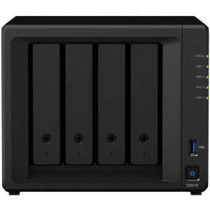 Synology DS418 Network Attached Storage  4 Bay Diskstation 1.4ghz 2gb 