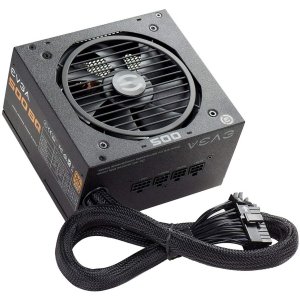 Evga 110-BQ-0500-K1 Power Supply 110-bq-0500-k1 500 Bq +12v 120mm Fan 