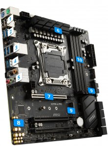 Msi X299M-A PRO Motherboard X299m-a Pro X-series S2066 Max.64gb Ddr4 P