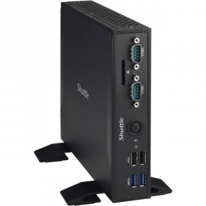 Shuttle DS77U System  Kabylake Celeron 3865u Max.32gb Fanless Xpc Slim