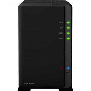 Synology DS218PLAY Nas  2bay Diskstation (diskless) Retail