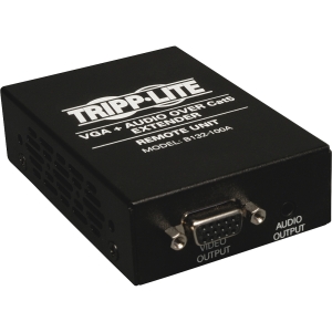 Tripp B132-100A , Vga With Audio Over Cat5cat6 Extender Receiver, 1920