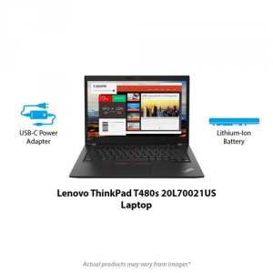 Pc 20L70021US Lenovo Thinkpad T480s Business Notebook Intel:i5-8350uci