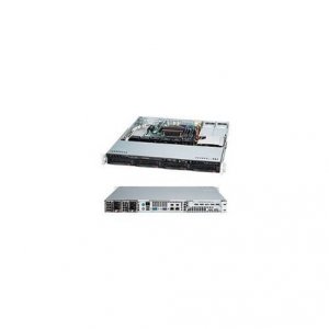 Supermicro CSE-813MFTQC-R407CB Case Cse-813mftqc-r407cb 1u 4x3.5 Inch 