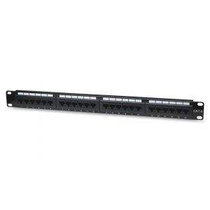 Intellinet 520959 Cat6 Patch Panel 24-port, Utp, 1u