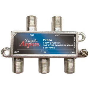 Eagle 500311 (r)  4-way 2,600mhz Splitter (1-port Passing)