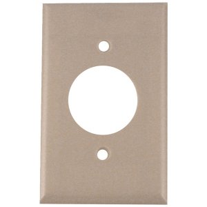 No G31371 Single-flush Wall Plate Connector