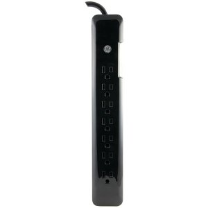 Ge 34133 (r)  7-outlet Sur Protector With Coaxial Protection, 8ft Cord