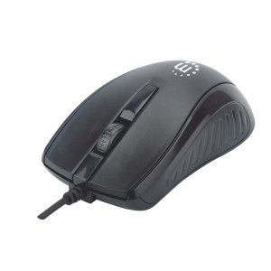 Manhattan 179331 Usb Wired Mouse-full Black