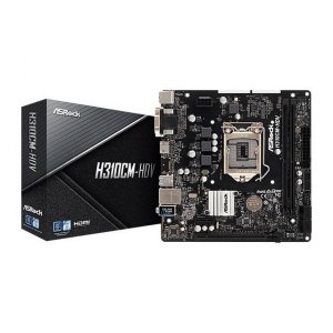 Asrock H310CM-HDV Mb H310cm-hdv S1151 Intel H310 Max.64gb Ddr4 Pcie Dv