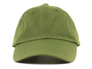 Bulk CH473 Luxe Retro Pop Olive Canvas Hat With Adjustable Strap