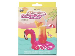 Bulk CA459 Inflatable Flamingo Drink Holder