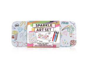 Bulk CA471 Sketch  Colour Sparkle Art Set In Tin