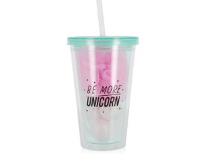 Bulk CA483 Unicorn Tumbler Set With Bath Bombs  Scrubber