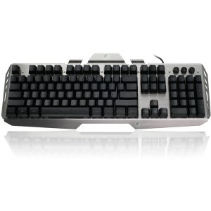 Iogear GKB704L-BK Hover Aluminum Gaming Keyboard With 3 Color Led Back