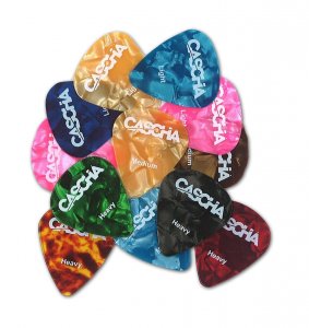 Cascha HH2002 Premium Guitar Picks Sampler - 12 Pack