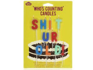 Bulk CA516 Sht Ur Old Birthday Candles