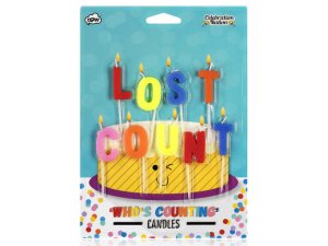 Bulk CA518 Lost Count Birthday Candles