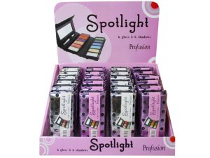 Bulk MK296 Profusion Spotlight Eyeshadows  Lipgloss Set In Countertop