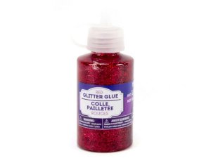 Bulk CH459 1.8 Oz Red Glitter Glue