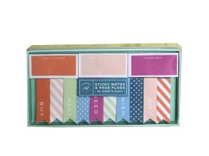 Bulk CS125 Stripes  Dots Flag  Sticky Note Set