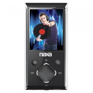 Naxa RA21381 Naxa 8gb 1.8quot; Lcd Portable Media Players (silver) Nax