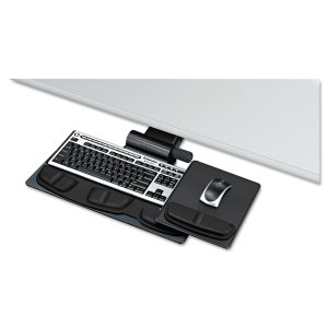 Fellowes 8036001 Professional Series Premier Keyboard Tray - Swivel - 