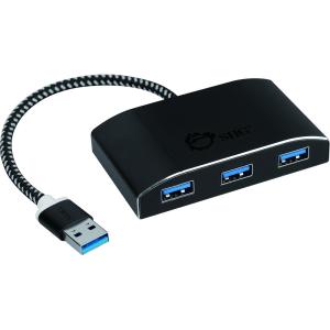 Siig JUH40F12S1 Accessory Ju-h40f12-s1 Usb 3.0 4-port Powered Hub Reta