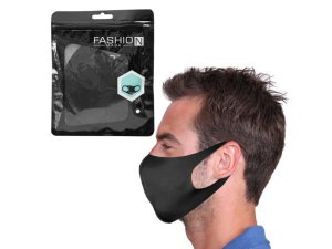 Bulk MO101 Reusable Black Face Mask