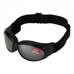 Bobster BCA001R Cruiser Goggles Blk Frame Antfg Smkd Reflective Lens