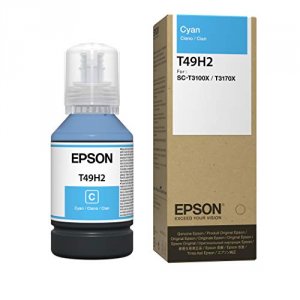 Original Epson T49H200 T49h Cyan Ink Bottle 140 Ml