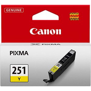 Original Canon 6516B001 Cli-251 Yellow Ink Tank - Cartridge - For  Mg6