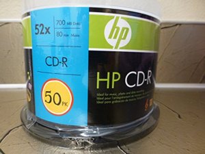 Hp RA33710 Hp 52x Cd-rs44; 50-ct Cake Box Spindle Hoocr52050cb