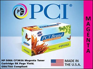 Pci CF363A-PCI Brand Alternative Hp Cf363a 508a Magenta Toner Cartridg