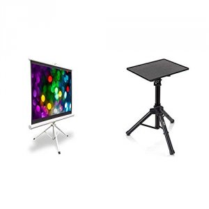 Pyle PRJTP42 Home(r)  Floor-standing Portable Tripod Projector Screen 